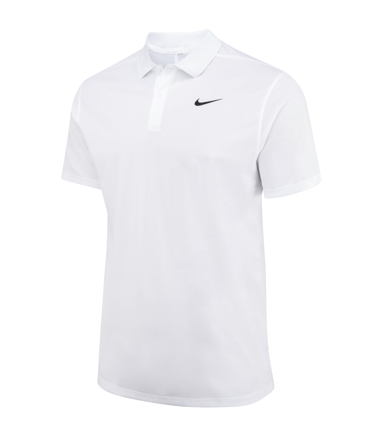 Polo slido Nike Dri-FIT Victory | Blanco/Negro