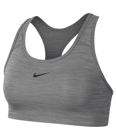 Nike Dri-FIT Swoosh para mujer | Gris Humo/Jaspeado/Nègre