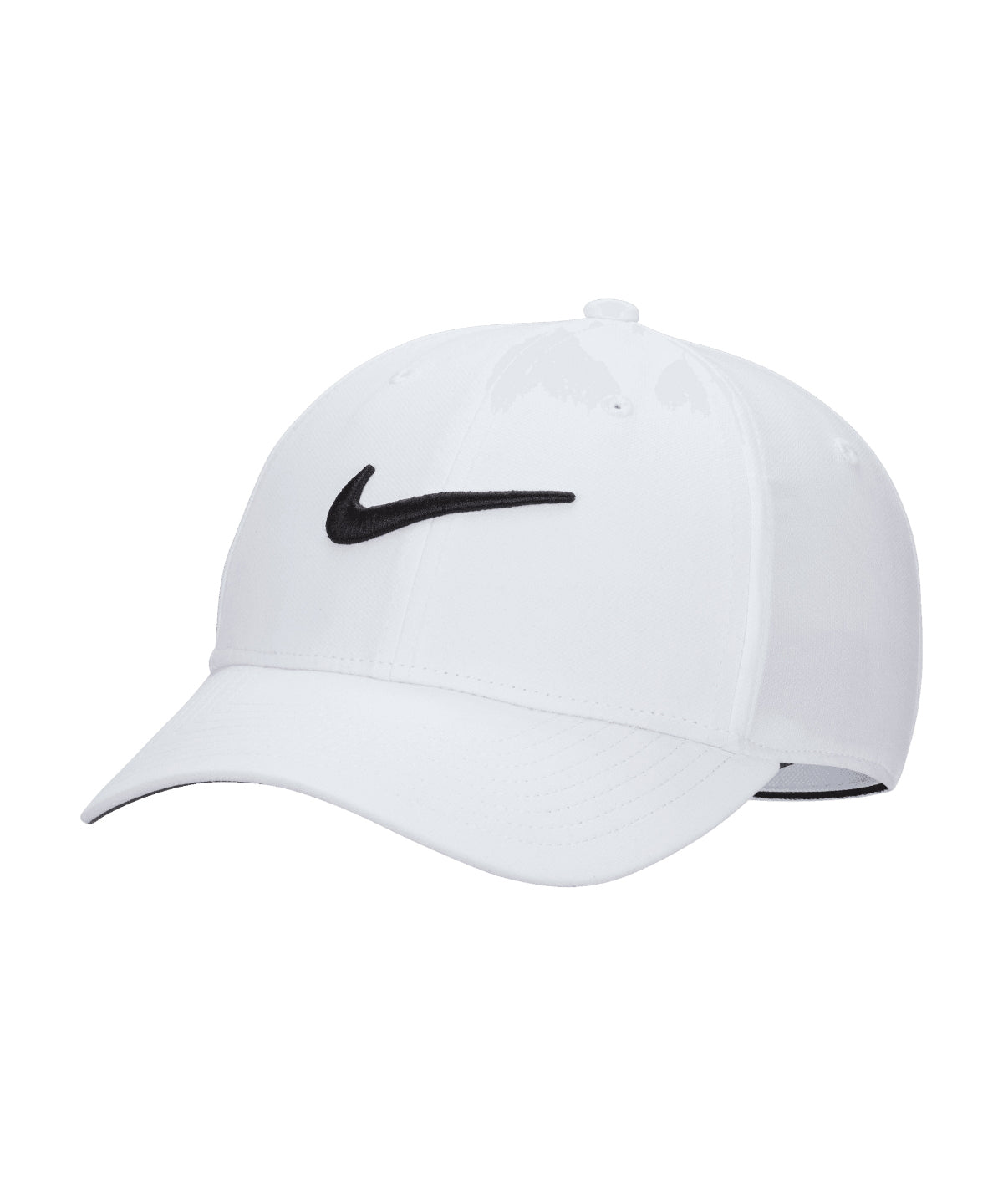 Nike Dri-FIT Club Cap | Weiß/Schwarz