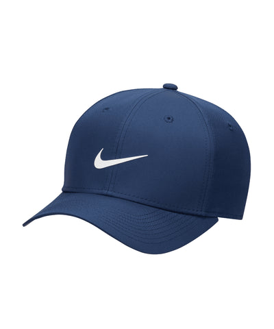 Nike Dri-FIT Rise Cap | Industrieblau/Anthrazit/Weiß