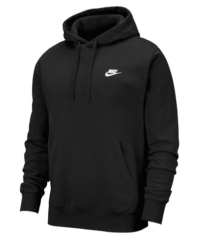 Sudadera Nike Club | Negro/Negro/Blanco