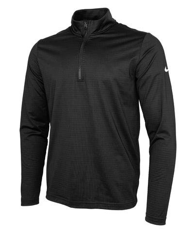 Nike Dri-FIT Victory top de media cremallera | Negro/Blanco