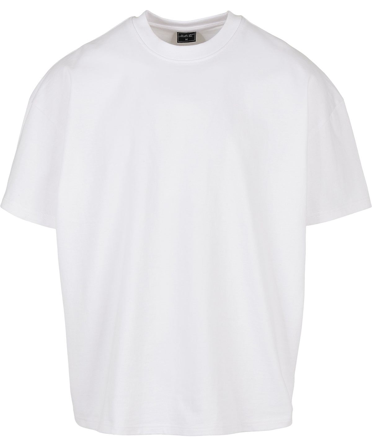 Camiseta oversize de jersey grueso | Blanco