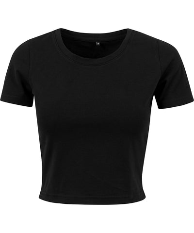 Camiseta corta de mujer | Negro