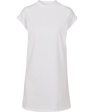 Vestido de mujer con hombros amplios | Blanco