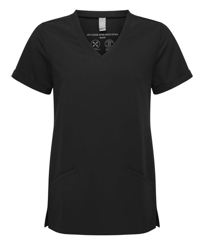 Camiseta de mujer elstica Invincible Onna-stretch | Negro