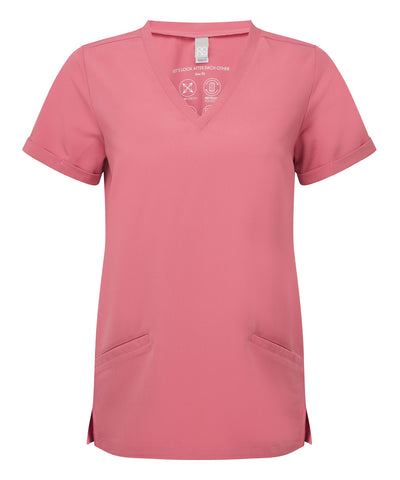 Camiseta de mujer elstica Invincible Onna-stretch | Rosa Tranquilo