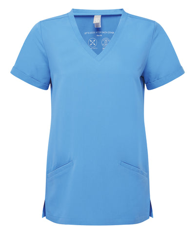 Camiseta de mujer elstica Invincible Onna-stretch | Azul Cielo