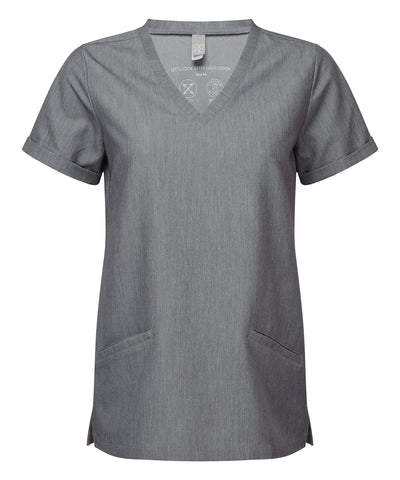 Camiseta de mujer elstica Invincible Onna-stretch | Gris Dinamo