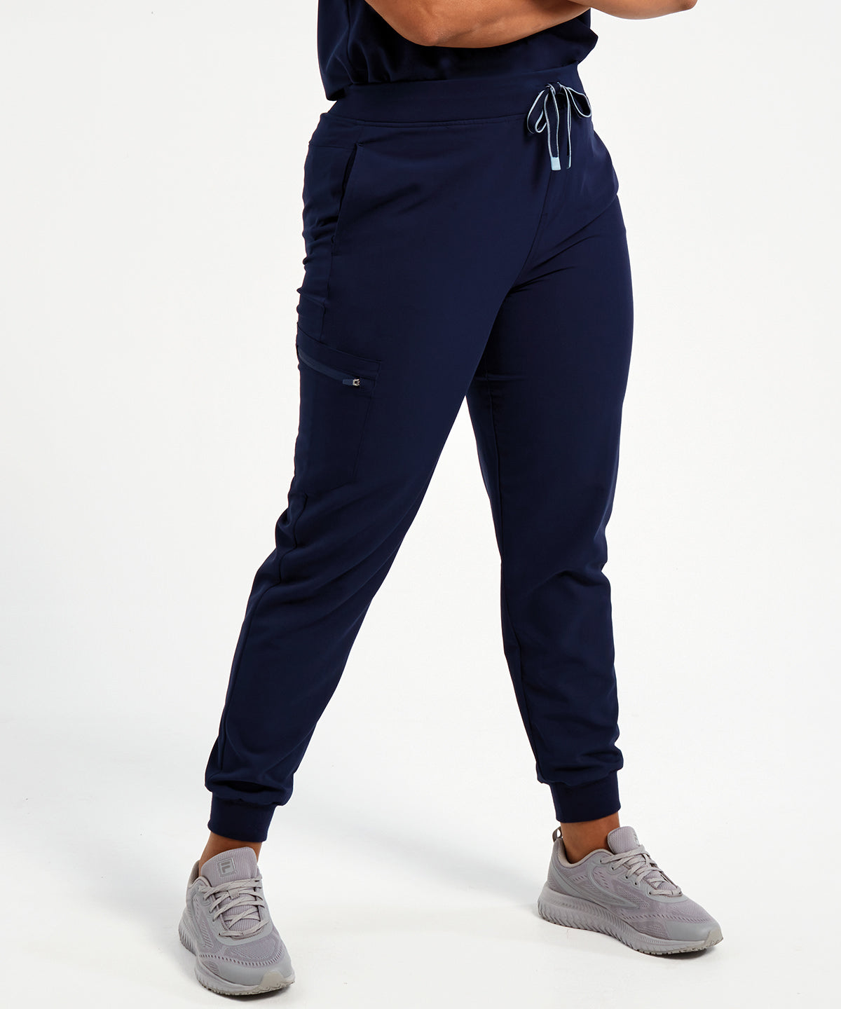 Pantalones jogger elsticos para mujer Energized Onna | Gris Dinamo