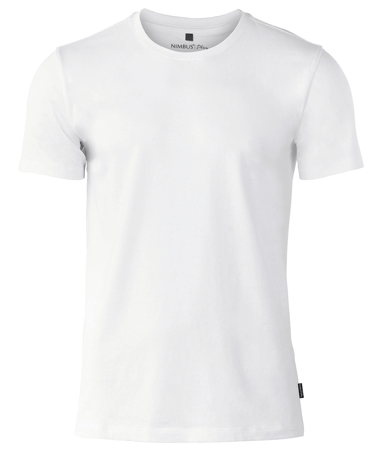 Camiseta de cuello redondo Orlando suave | Blanco
