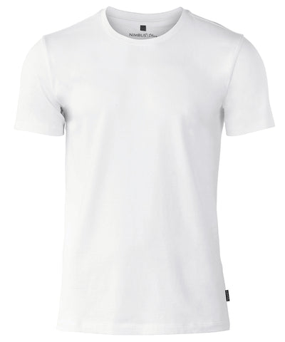 Camiseta de cuello redondo Orlando suave | Blanco