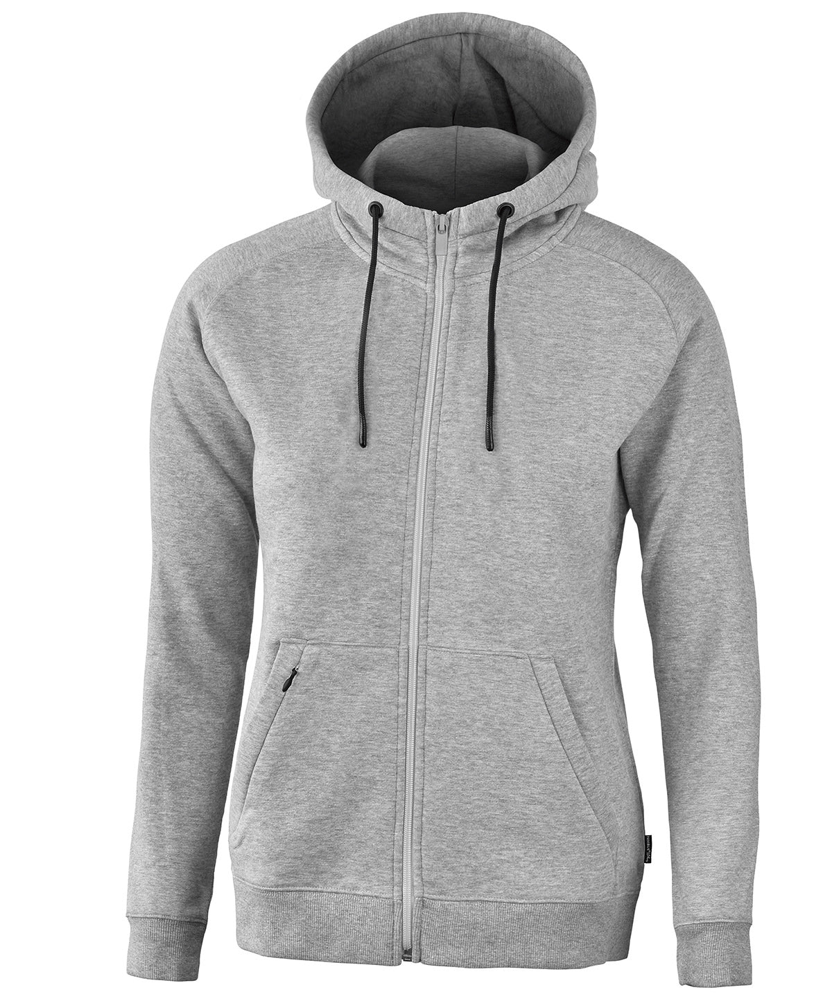 Lenox Damen Athletic Full-Zip Hoodie | Heather Grey