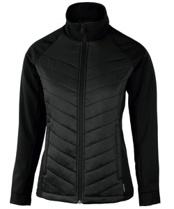 Chaqueta hbrida cmoda Bloomsdale para mujer | Negro