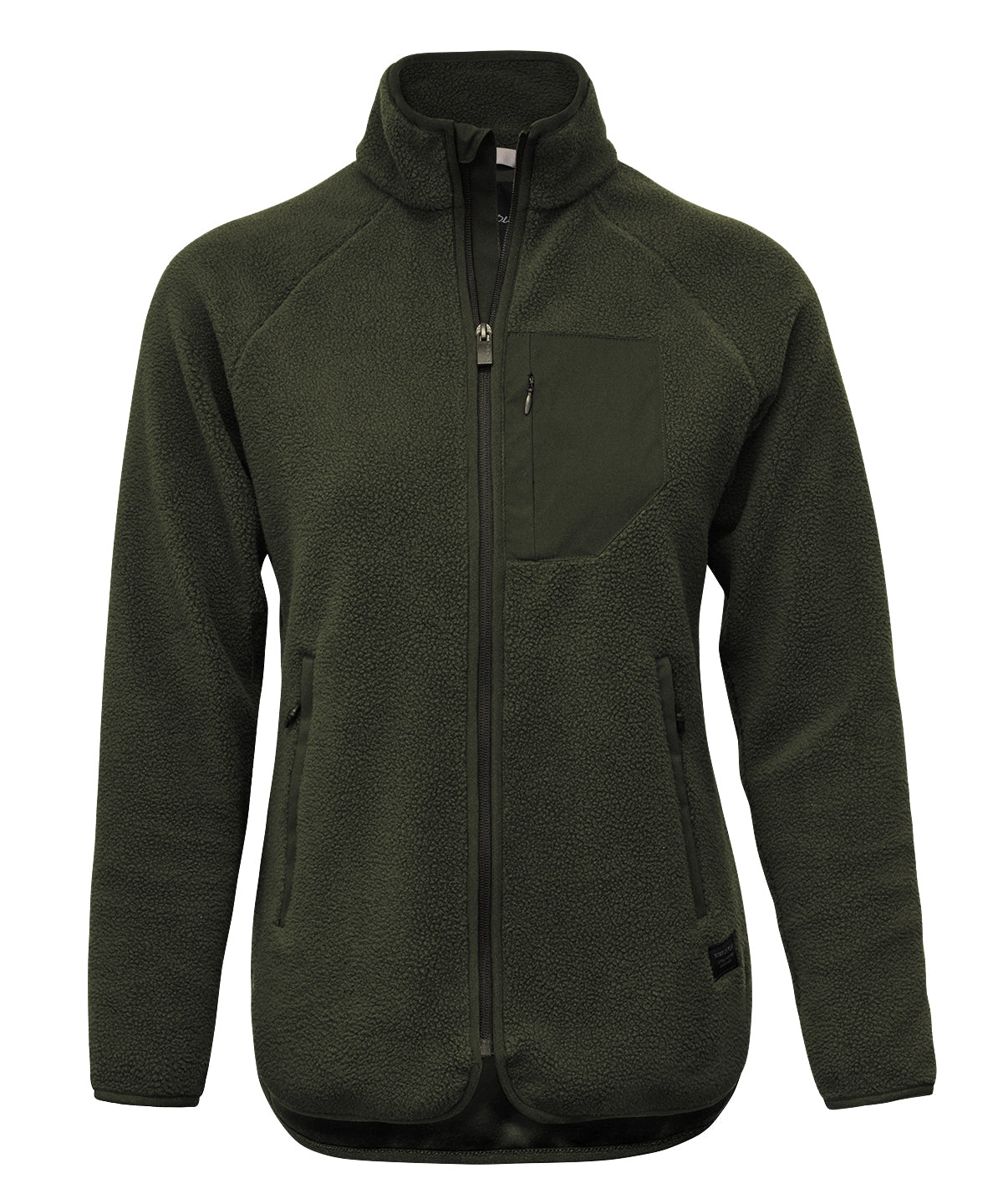 Timberlake Damen Modern Sherpa Fleece | Olivgrün