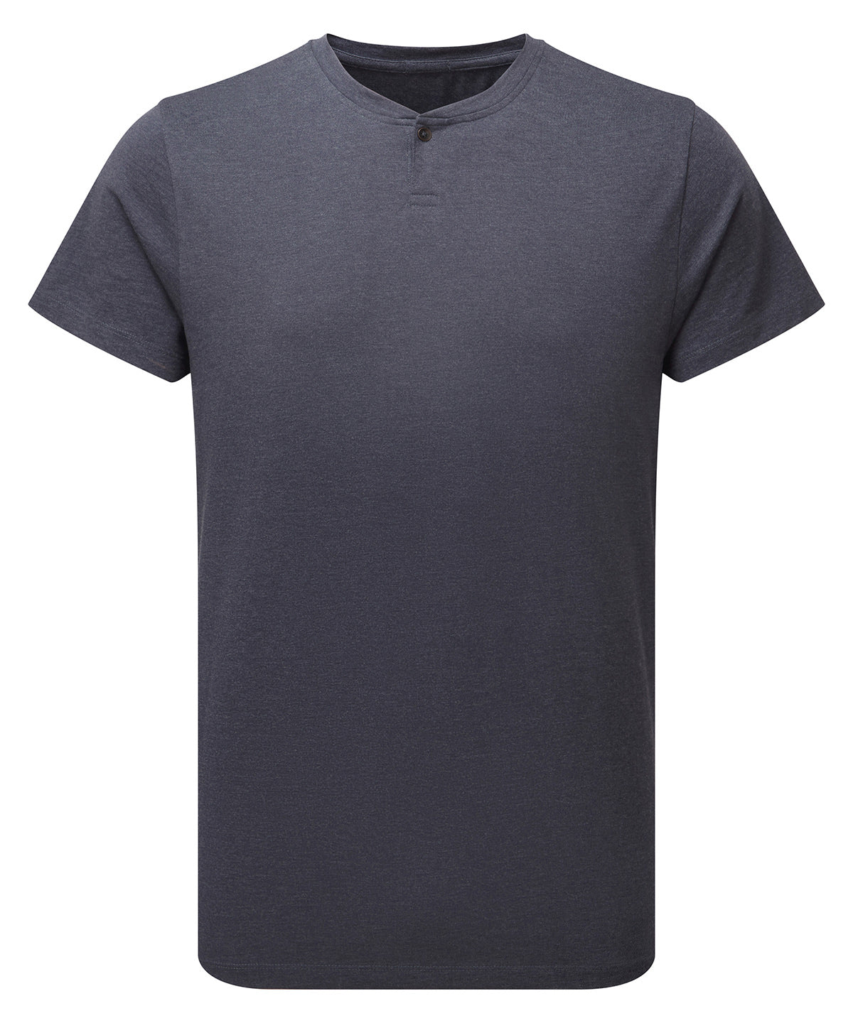 Camiseta de Algodn para Hombre | Azul Marino Jaspeado
