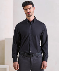 Camisa de manga larga Supreme Oxford | Negro