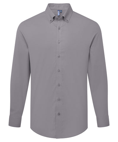 Camisa de manga larga Supreme Oxford | Gris Acero