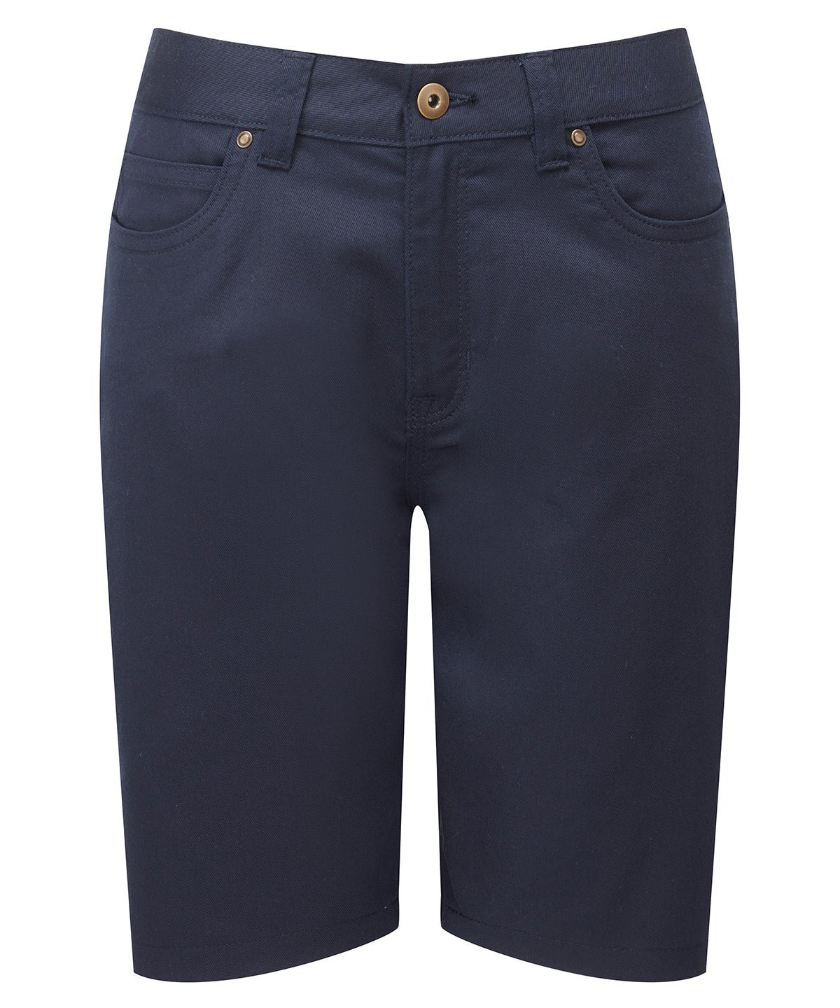 Pantalones cortos chinos de rendumiento para mujer | Bleu Marin