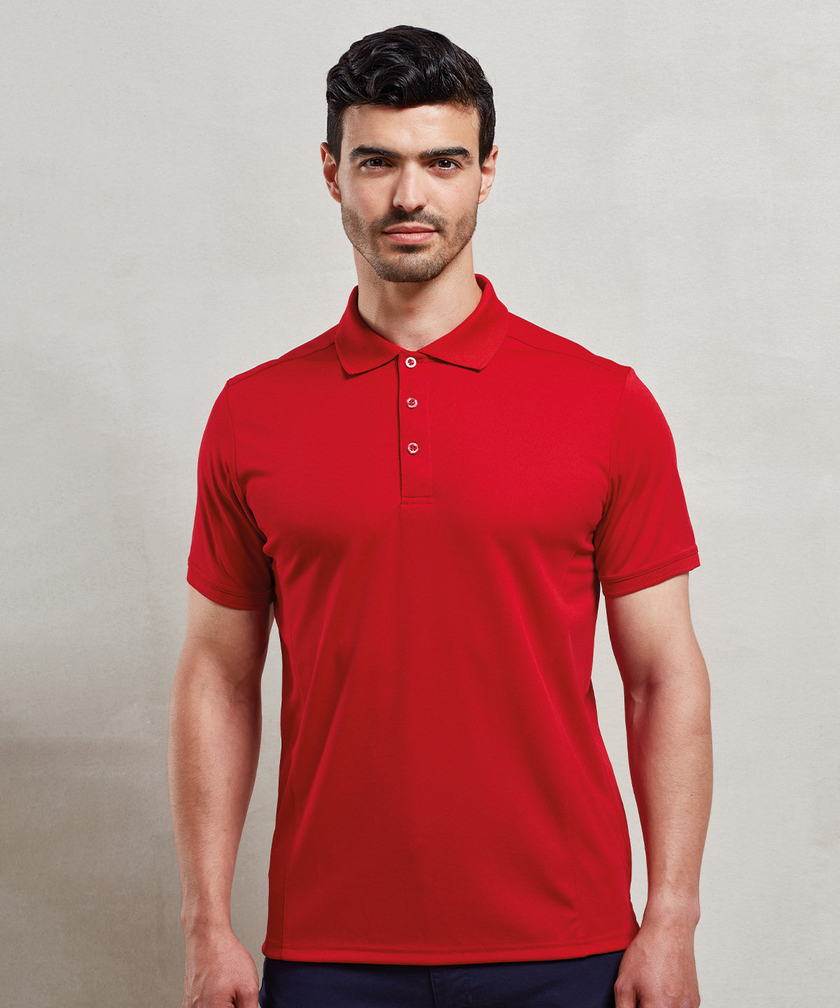 Coolchecker® Piqué-Polo | Silber