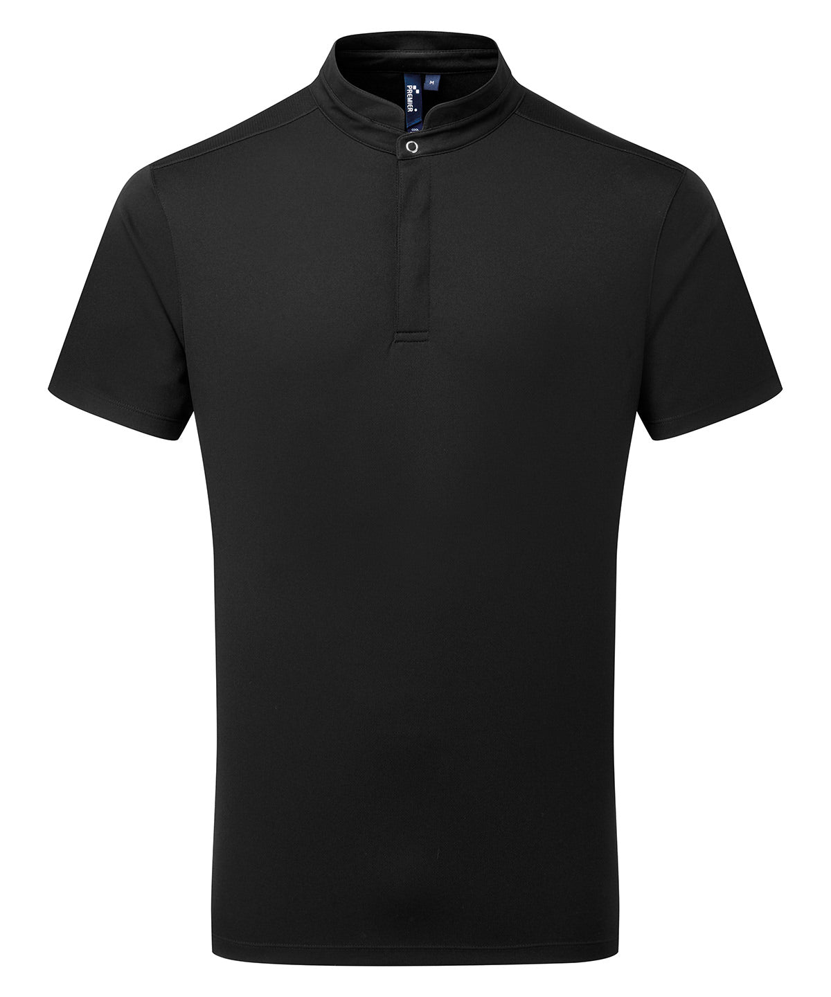 Camisa de chef de manga corta Coolchecker® Essential | Negro