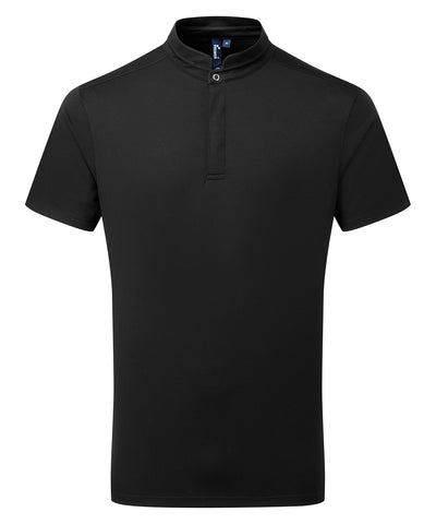 Camisa de chef de manga corta Coolchecker® Essential | Negro