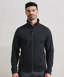 Sudadera con cremallera sostenible teida en hilo para hombre | Negro
