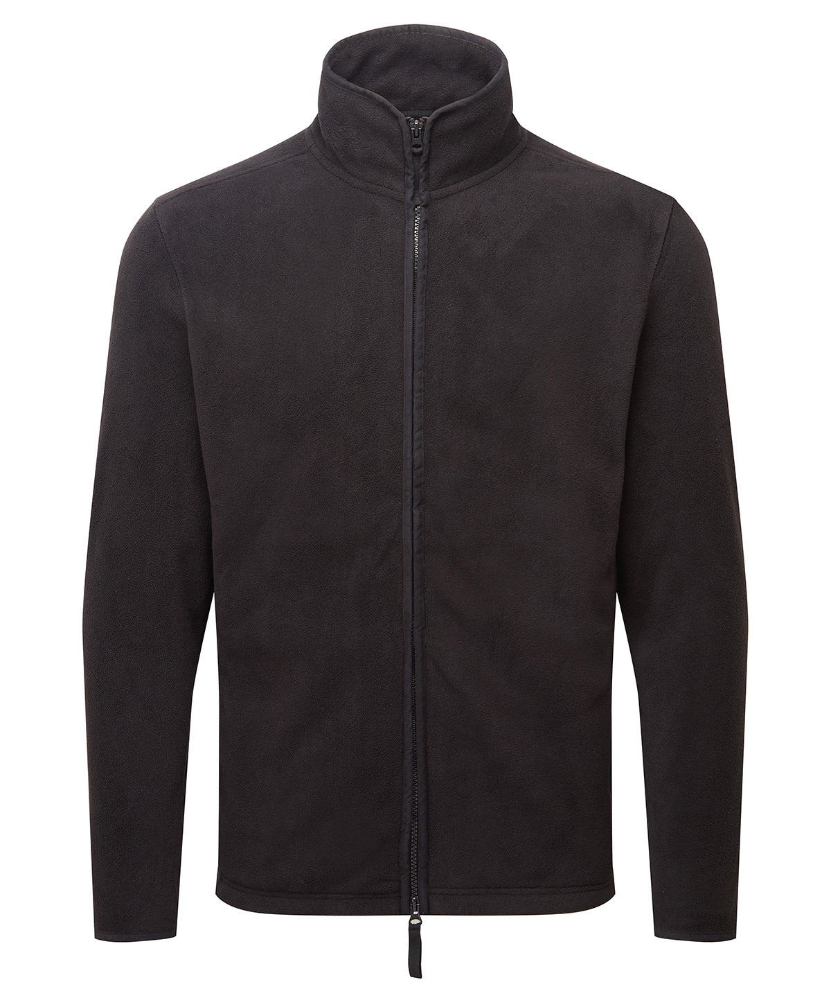 Chaqueta de polar artesanal | Negro/Negro