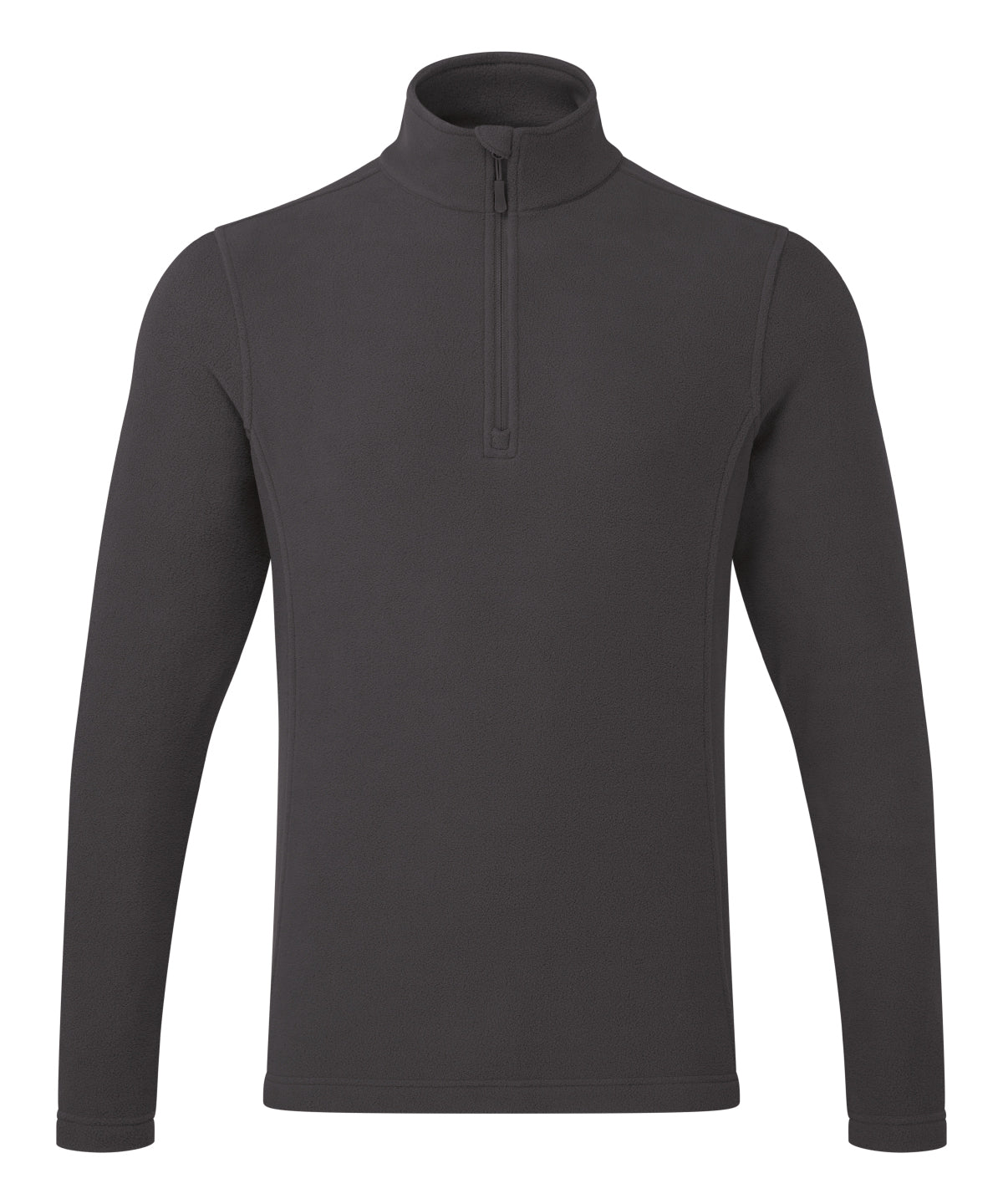 Unisex Recyclight 1/4 Zip Microfleece Fleece | Dunkelgrau