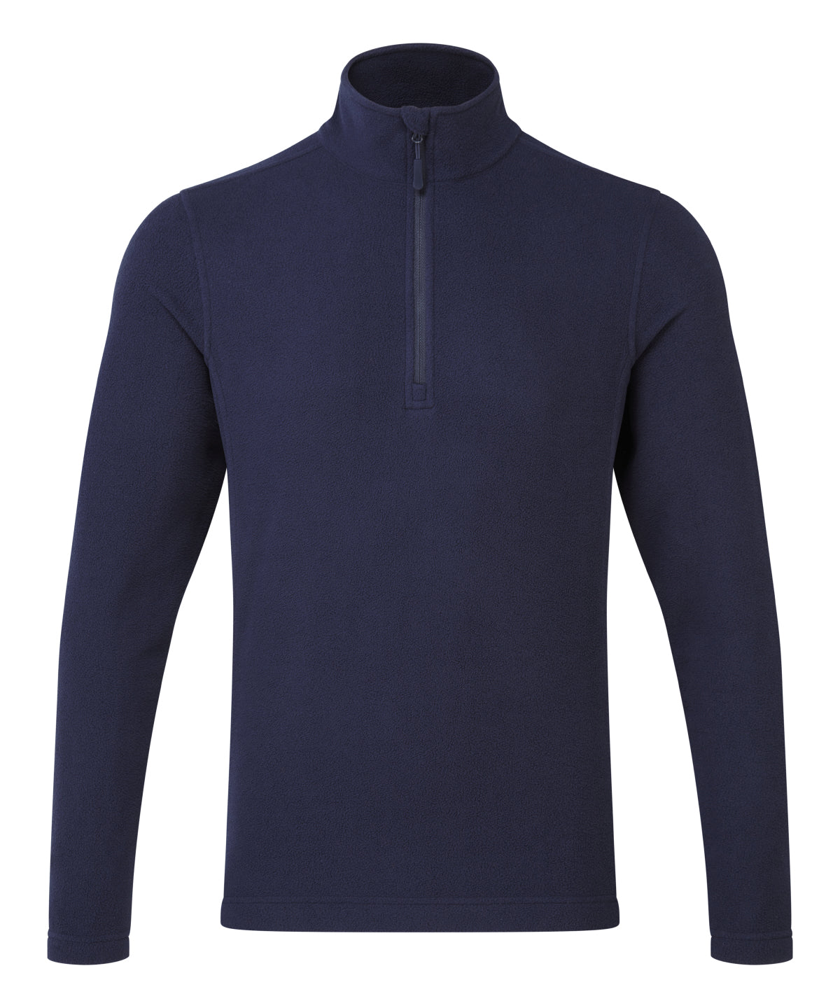Unisex Recyclight 1/4 Zip Microfleece Fleece | Marineblau