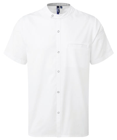Camisa de manga corta Chefs Recyclight | Blanco