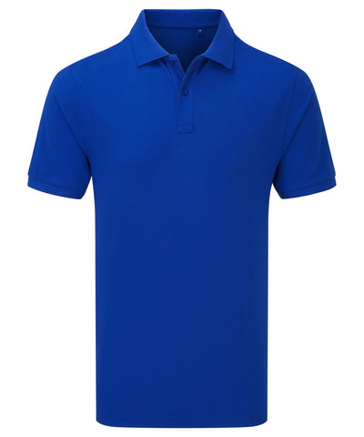Camiseta polo de trabajo de manga corta unisex esencial | Azul Real
