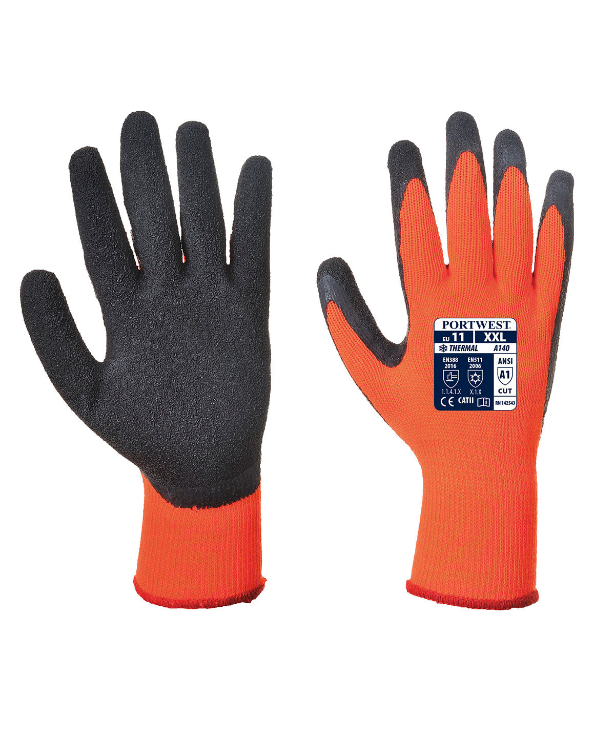 Thermo-Grip-Handschuh (A140) | Orange