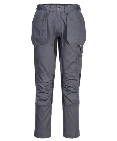 Pantalones holgados elsticos WX2 (CD883) ajuste slim | Gris Metalizado