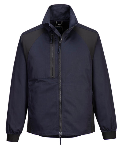 Chaqueta de trabajo elstica WX2 (CD885) | Azul Marino Oscuro/Negro