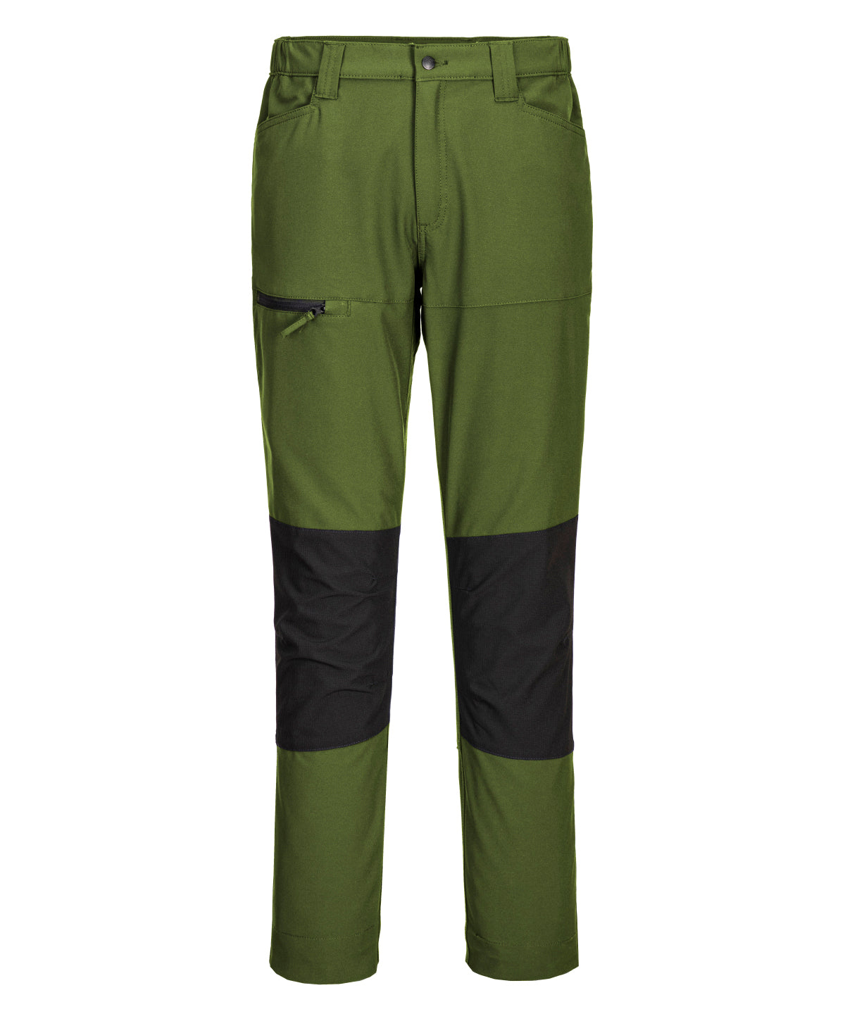 Pantalones de trabajo elsticos WX2 (CD886) corte slim | Verde Oliva