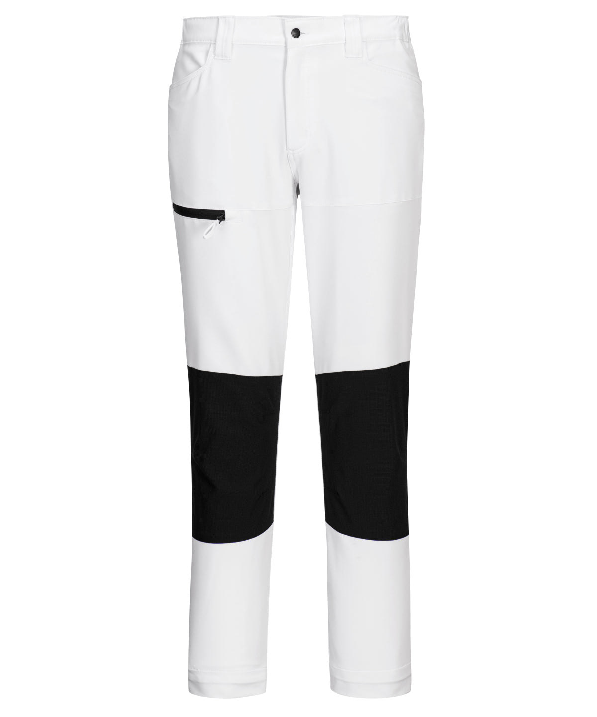 Pantalones de trabajo elsticos WX2 (CD886) corte slim | Blanco