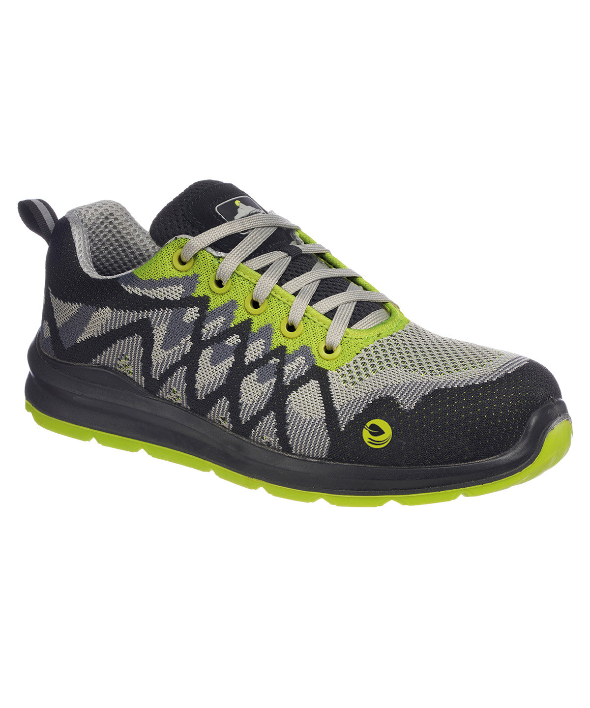 Zapatillas de seguridad Portwest Composite Lite ECO (FC08) | Negro/Amarillo