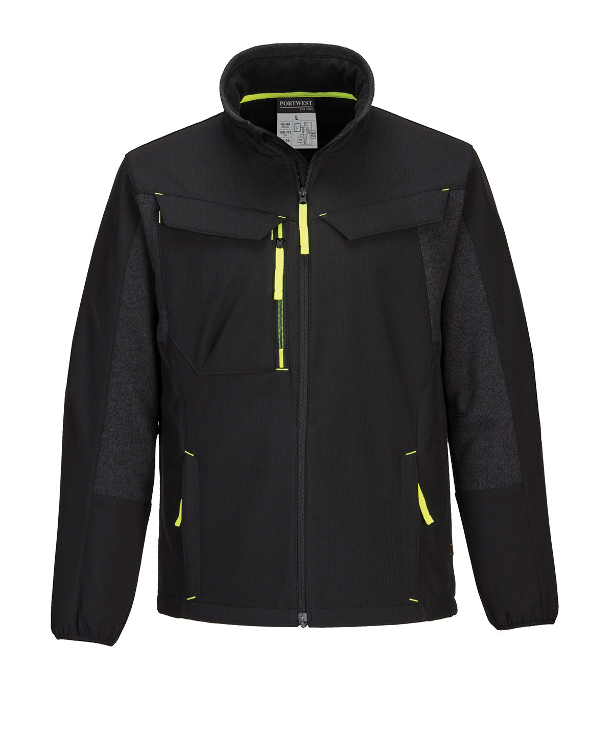 WX3 Eco Hybrid Softshelljacke (2L) (T753) | Schwarz