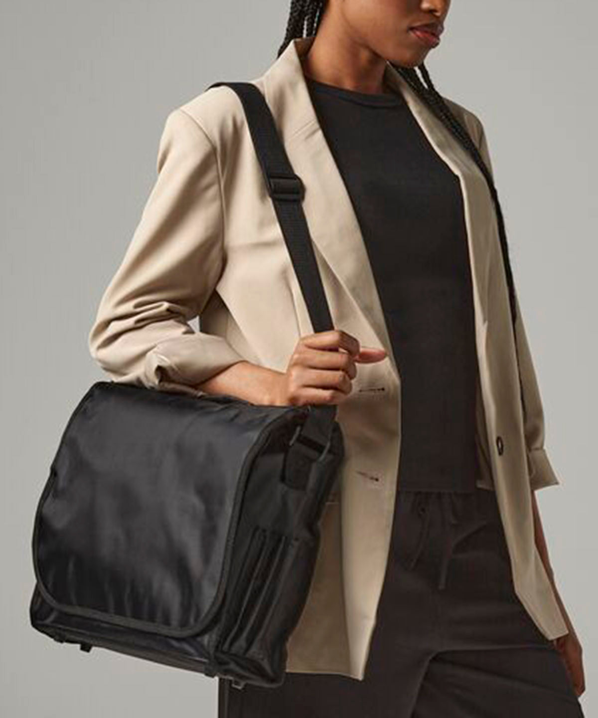 Plattentasche | Schwarz