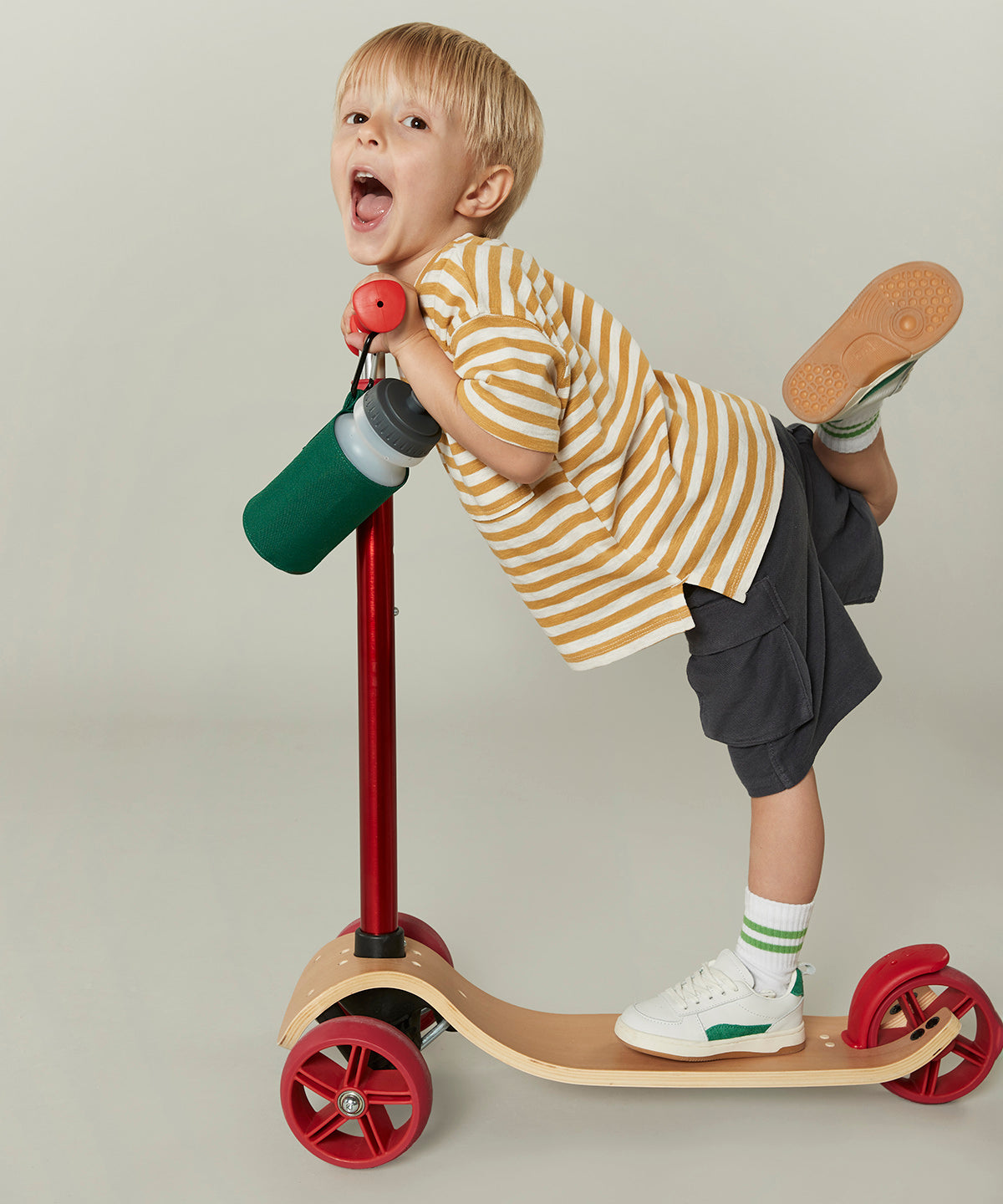 Botella de agua y soporte | Azul Cielo