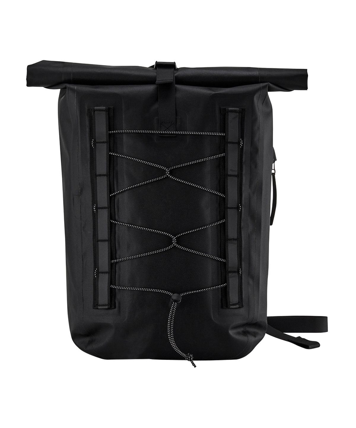 Impermeable bolsa de bicicleta con cierre enrollable | Negro