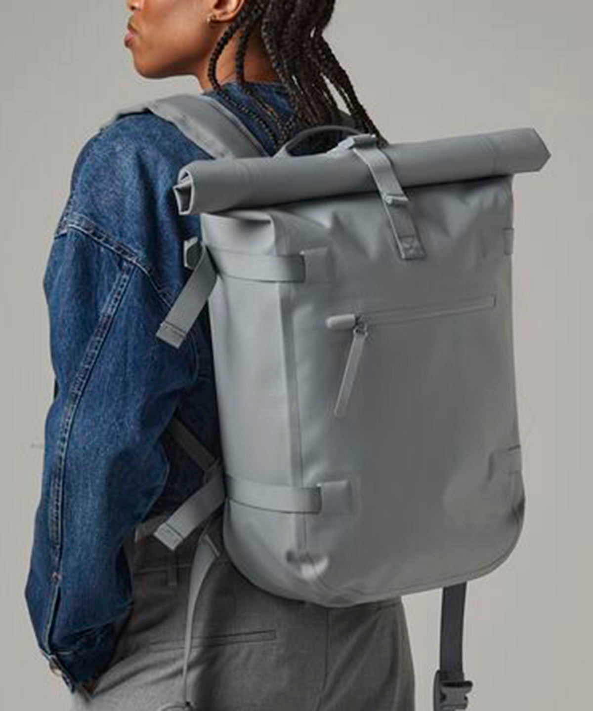 Impermeable con cierre enrollable | Verde Encubierto