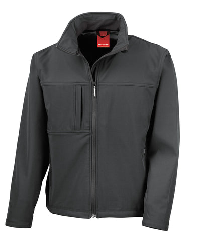 Chaqueta softshell clsica | Negro - Carbn