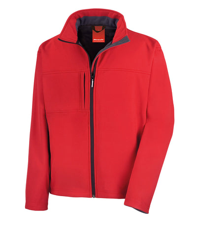 Chaqueta softshell clsica | Rojo