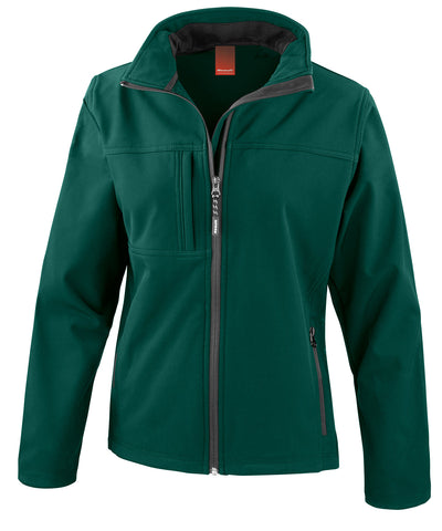 Chaqueta softshell clsica para mujer | Verde Botella