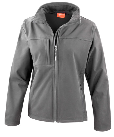Chaqueta softshell clsica para mujer | Gris