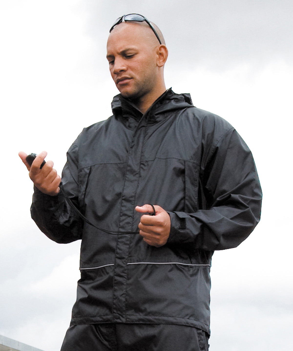 Chaqueta intermedia impermeable Waterproof 2000 | Negro