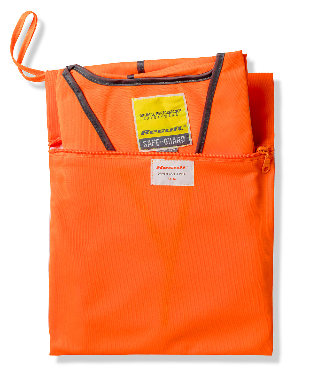 Bolsa de almacenamiento para chaleco de seguridad | Naranja Fluorescente