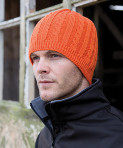 Gorro de punto Mariner | Naranja Quemado
